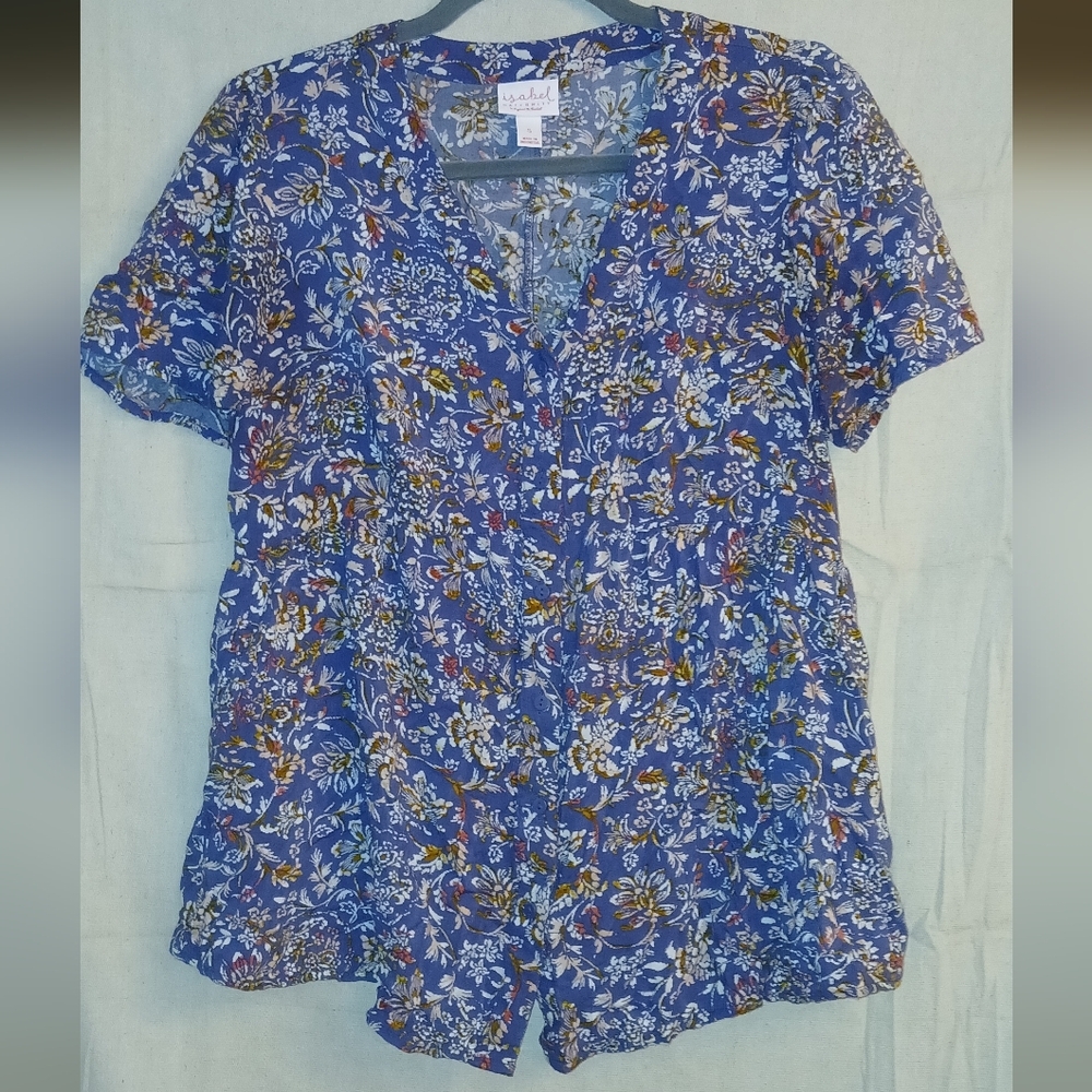 Isabel Maternity Button Down Top